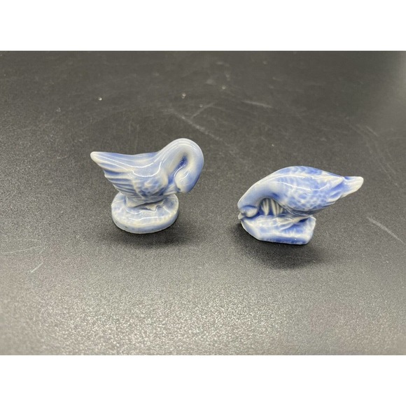 Wade England Noah's Ark Figurines Red Rose Lot Lion Lamb Duck Geese Hippo Fish - Picture 12 of 16